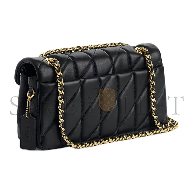 COACH TABBY SHOULDER BAG 26 WITH QUILTING CP150-B4BK (26*14*8cm)
